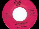 Northern Soul  DON THOMAS = Come On Train  NUVJ Pink