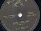 ELVIS PRESLEY - WHITE CHRISTMAS - 78 RPM PHILIPPINES