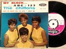 THE CHIFFONS RARE EP MY BLOCK VOGUE 1963 EX ++++