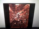 KREATOR PLEASURE TO KILL RECORD LP METAL MINT 1986