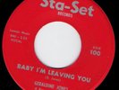GERALDINE JONES Baby I'm Leaving You SOUL 45 m- HEAR