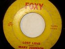 R&B 45-MARY JOHNSON-MARY JOHNSON-THESES TEARS