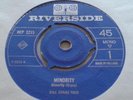 BILL EVANS TRIO - RIVERSIDE - 7INCH - MONO