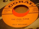 LISTEN POPCORN / BILLY WILLIAMS - THE PIED PIPER