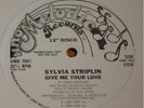 SYLVIA STRIPLIN   Uno Melodic   WL PROMO DISCO 12