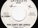 Northern Soul 45 JOHNNY McCALL You Can't Get Away