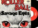 ROLLERBALL Savage Eyes 45 UK 1977 KBD PUNK Damned ORGNL