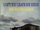 BIG JOE WILLIAMS DON'T YOU LEAVE ME HERE STORYVILLE UK