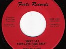 Deep Soul 45 GENE WILLIAMS Don't Let Your Love on Forte