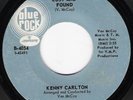 Northern Soul 45 KENNY CARLTON Lost And Found Blue Rock