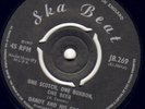 DANDY-ONE SCOTCH ONE BURBON ONE BEER SKA BEAT 45 CLIP