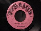 The Generals 45 PYRAMID Life's Not Worth It RARE GARAGE