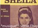 SHEILA 45 tours Turquie Bang Bang / Le pipeau RARE