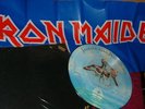 IRON MAIDEN PICTURE DISC. + PENNANT. MINT. 7TH. SON ETC