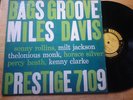 LP JAZZ Mile Davis  Bags Groove  PRESTIGE