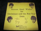 THE BEATLES-FIRST XMAS FAN CLUB FLEXI DISC 1963