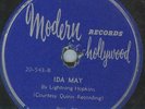 78-BLUES-LIGHTNING HOPKINS-IDA MAY/SHINING MOON