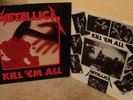 Metallica Kill 'Em All first press on Megaforce Records