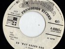 COLUMBIA rockabilly 45 CLIFF JOHNSON - Go Way Hound Dog