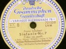 4x78RPM DGG LVM FURTWANGLER SCHUBERT SYMP 7 BERLIN