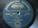 MUSIC HALL COMEDIAN JACK PLEASANTS ZONOPHONE 78