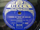 EUROJAZZ: COLEMAN HAWKINS & THE RAMBLERS DECCA F6502