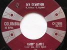JIMMY JAMES My devotion / NICK AYOUB SOUL POP Canada 45