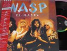 WASP - 9.5. N.A.S.T.Y. - Rare Japanese Press OBI - 12
