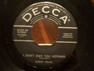 VERY RARE 1956 ROCKABILLY BOBBY HELMS: TENNESSEE  R & R