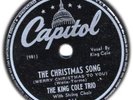 KING COLE TRIO original Christmas Song 78 Cap 311 (E-)