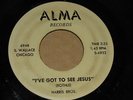 BLACK GOSPEL 45 - HARRIS BROS. - ALMA 6948 - CHICAGO