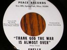PRIVATE 1969 MN Hippie Folk 45 - SHELLY - Peace Records
