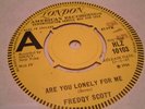 FREDDY SCOTT are you lonely for me UK LONDON DEMO 45 M