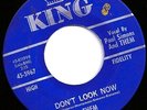THEM Don't Look Now 45 on KING Rare GARAGE Listen