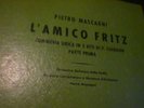PIETRO MASCAGNI L'AMICO FRITZ COMMEDIA BOX SET 6 78'S