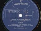 Rush - Closer to the Heart - Rare New Zealand 45 1977