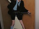 MEGA-RARE Angus Young AC/DC POWERAGE store display 1978