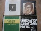 LEONARD COHEN-SONGS & POEMS 3LP BOX SET HOLLAND '81-NM