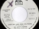 rare Soul 45 GIL SCOTT-HERON lady day Listen