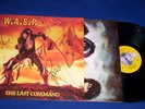 SIGNED WASP Last Command LP record all 4 orig members