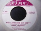 Bernie Campbell w/ 4 Ekkos-Ultra rare Doo Wop 45 Mint