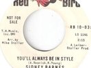 NORTHERN SOUL SIDNEY BARNES   YOU'LL ALWAYS BE IN STYLE