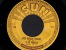 ELVIS PRESLEY 45 SUN 210 Good Rockin' Tonight RARE orig