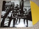 U2 THINGS TO MAKE AND DO RARE RED VINYL LIMITED LIVE LP