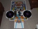U2 POP MART SAMPLER 12inch DOUBLE PROMO + GIANT POSTER