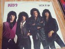 KISS Lick it up album lp rare color  Logo version  HTF