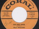 New Breed R&B Popcorn 45-Billy Williams-Pied Piper-Hear
