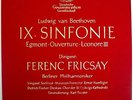 BEETHOVEN 9th Symphony DGG 138002-3 FERENC FRICSAY- BOX