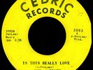 Northern Soul 45 DON GARDNER Is This Really Love Cedric