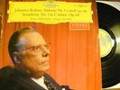 BRAHMS Sym.1 KARL BOHM - DGG RED STEREO LP 138 113 SLPM
